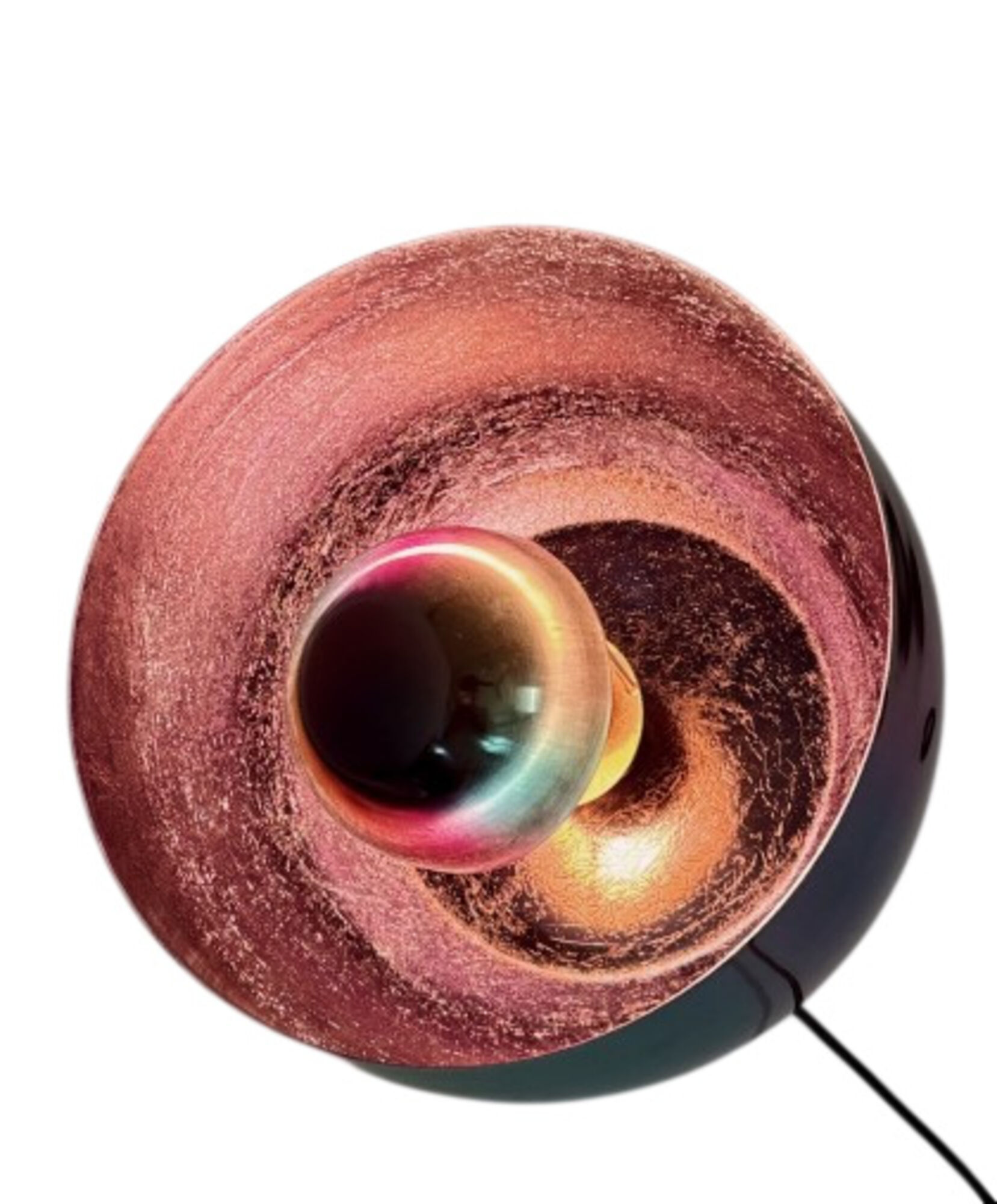 Lampa Podłogowa Rainbow Różowa Ø51cm – obraz-1