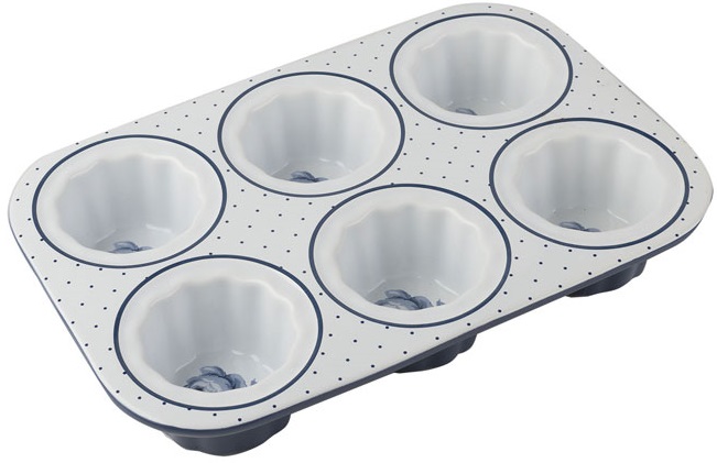Форма за мъфини VINTAGE INDIGO – изображение-1