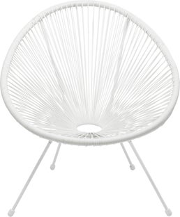 Sillón Acapulco blanco – Imagen-1.