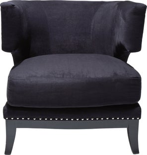 Fotel Art Deco 73x80 cm czarny – grafika-1.