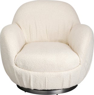 Sillón giratorio Nube Boucle – Imagen-1.