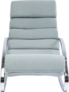 Fotel bujany Manhattan 62x81 cm jasnoniebieski – obraz-1