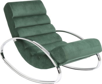 Fotel bujany Manhattan 62x81 cm zielony – grafika-1.