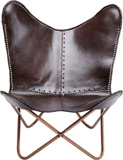 POLTRONA BUTTERFLY MARRONE – immagine-1.