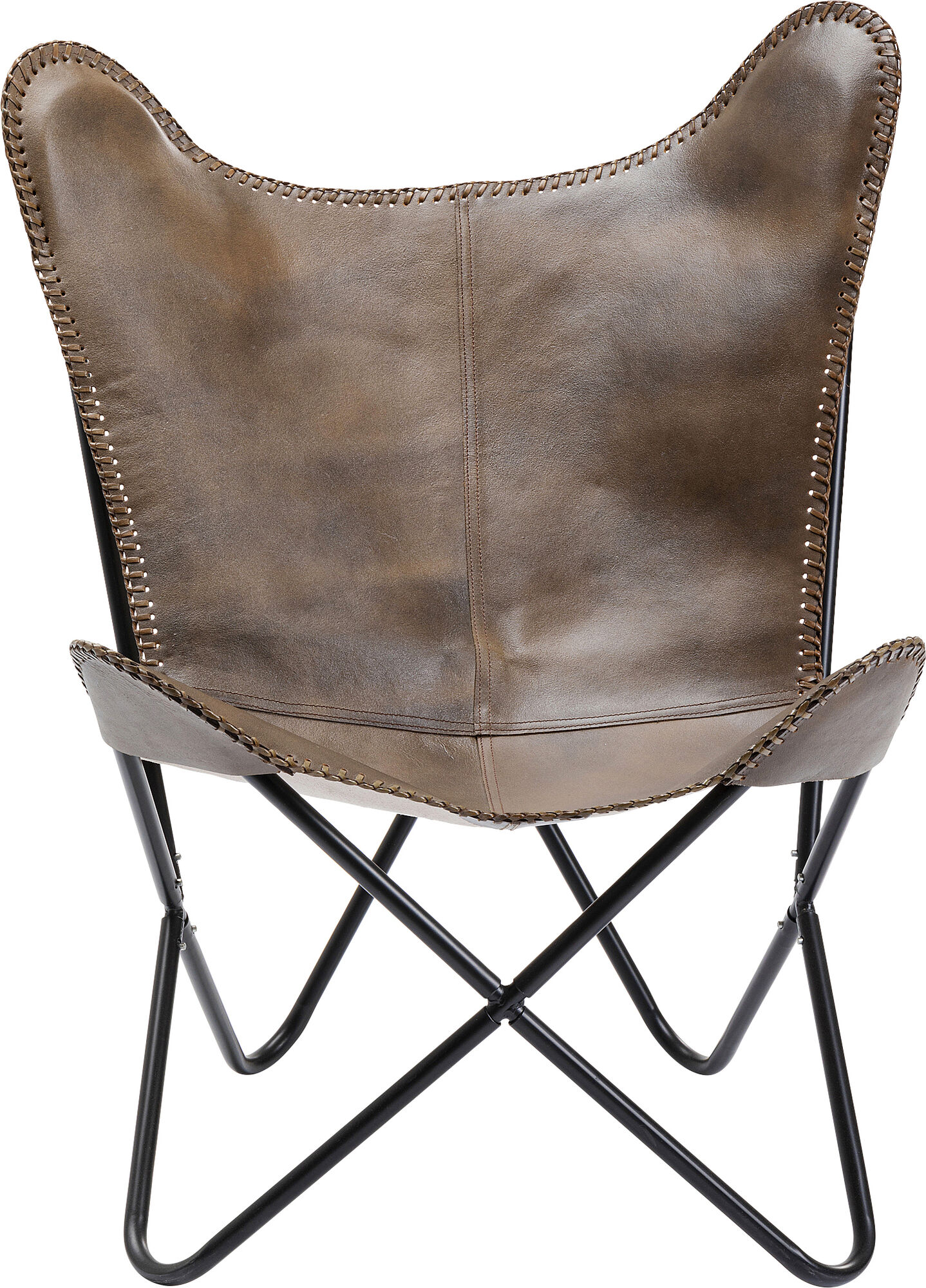 Fotel California 70x93 cm ciemnobrązowy - skóra naturalna – grafika-1.