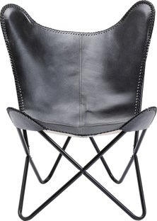 Sillón California piel negro – Imagen-1.