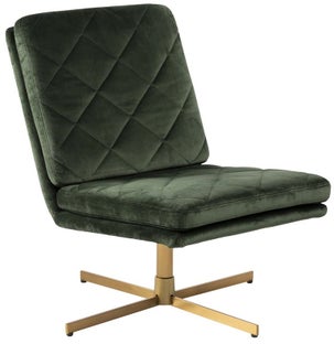 Fotel Gaspar 60x87 cm leśna zieleń – obraz-1