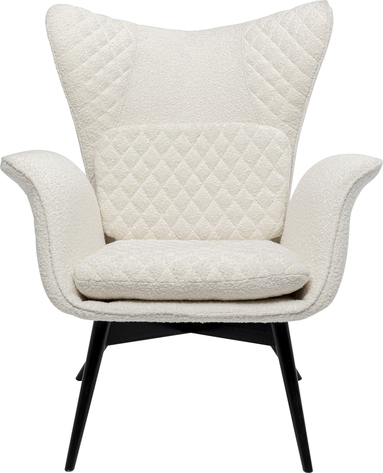 Tudor lænestol, cream – billede-1.