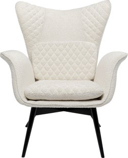 Tudor lænestol, cream – billede-1.