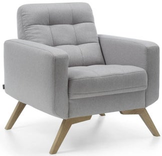 Fotel Fiord 81x87 cm szary – obraz-1