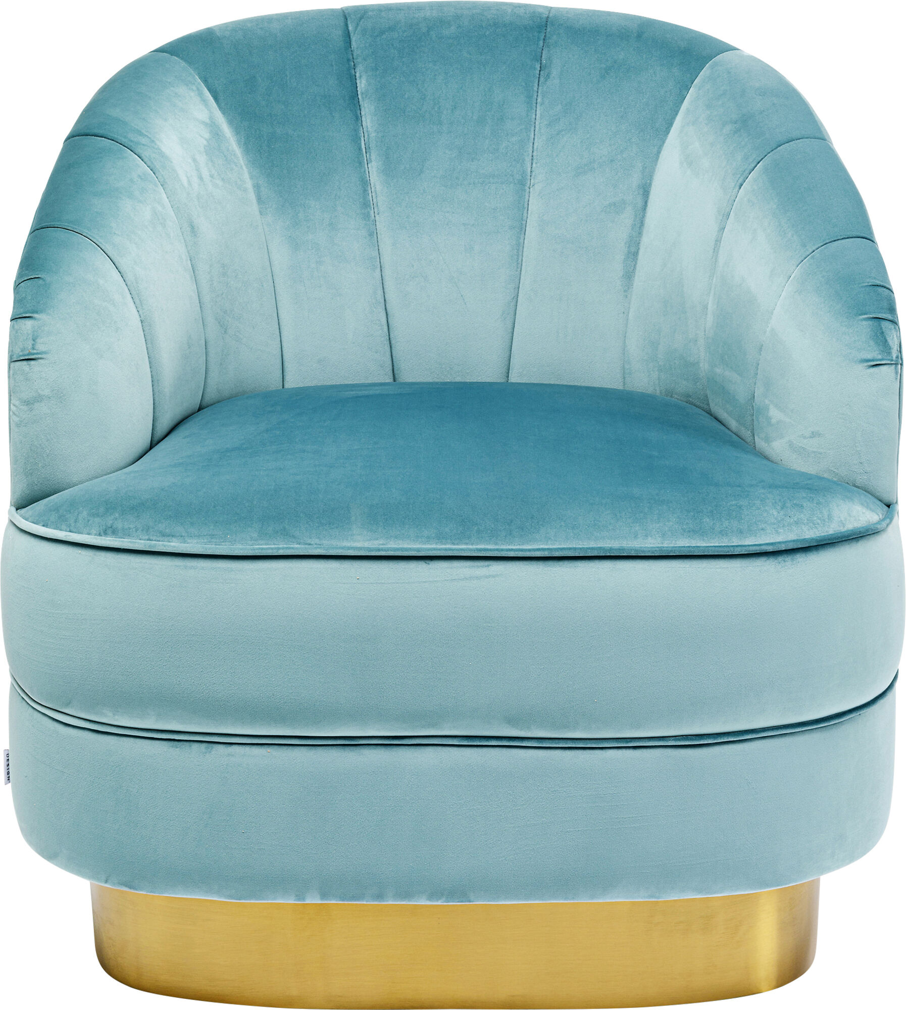 Fotel Highland Park 80x78 cm niebieski – obraz-1