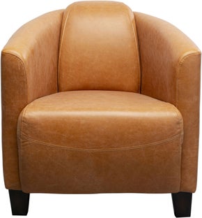 Fotoliu Cigar Lounge Smart Piele Maro – imagine-1.