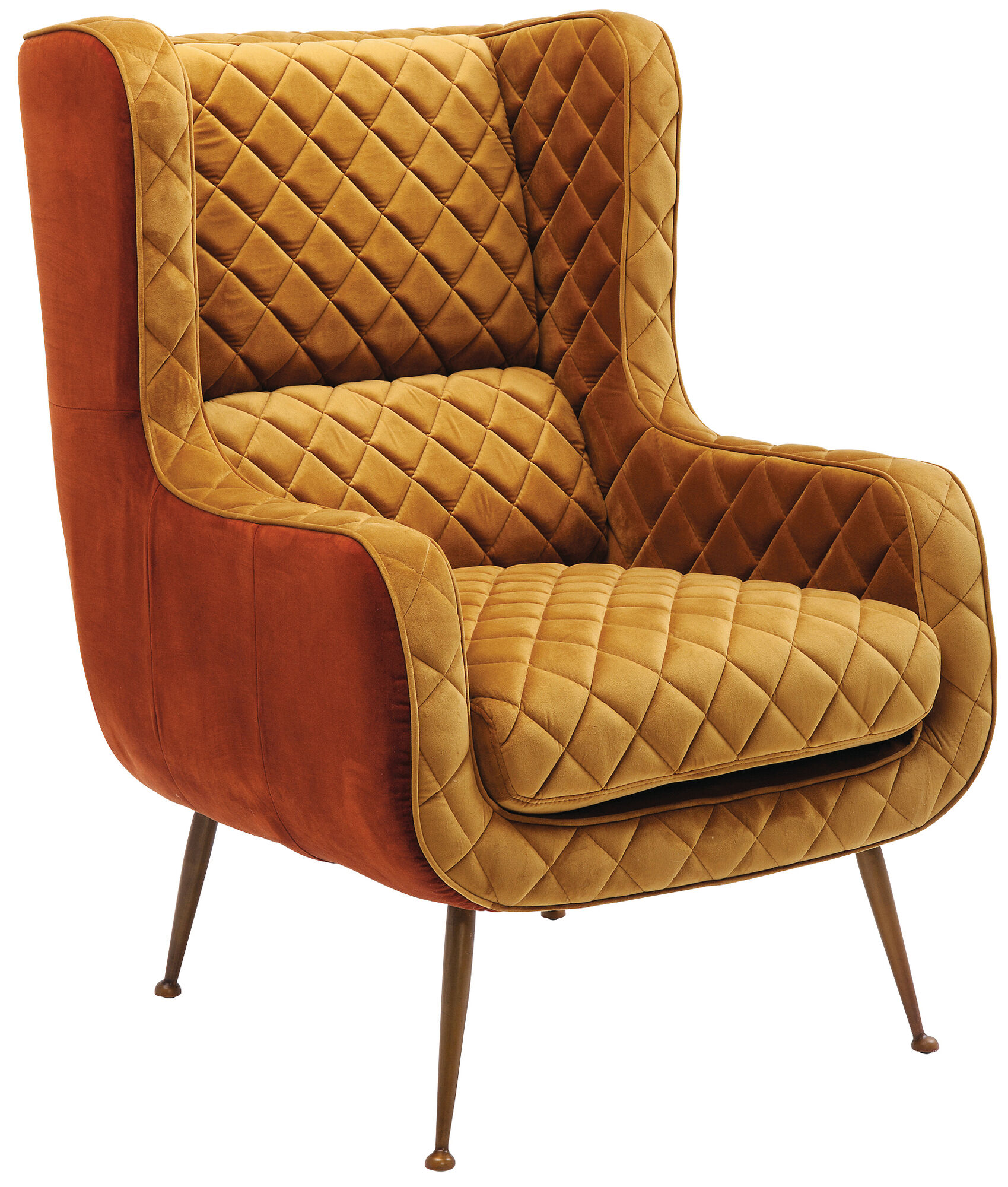 Fotel Nonna 71x97 cm musztardowy – grafika-1.