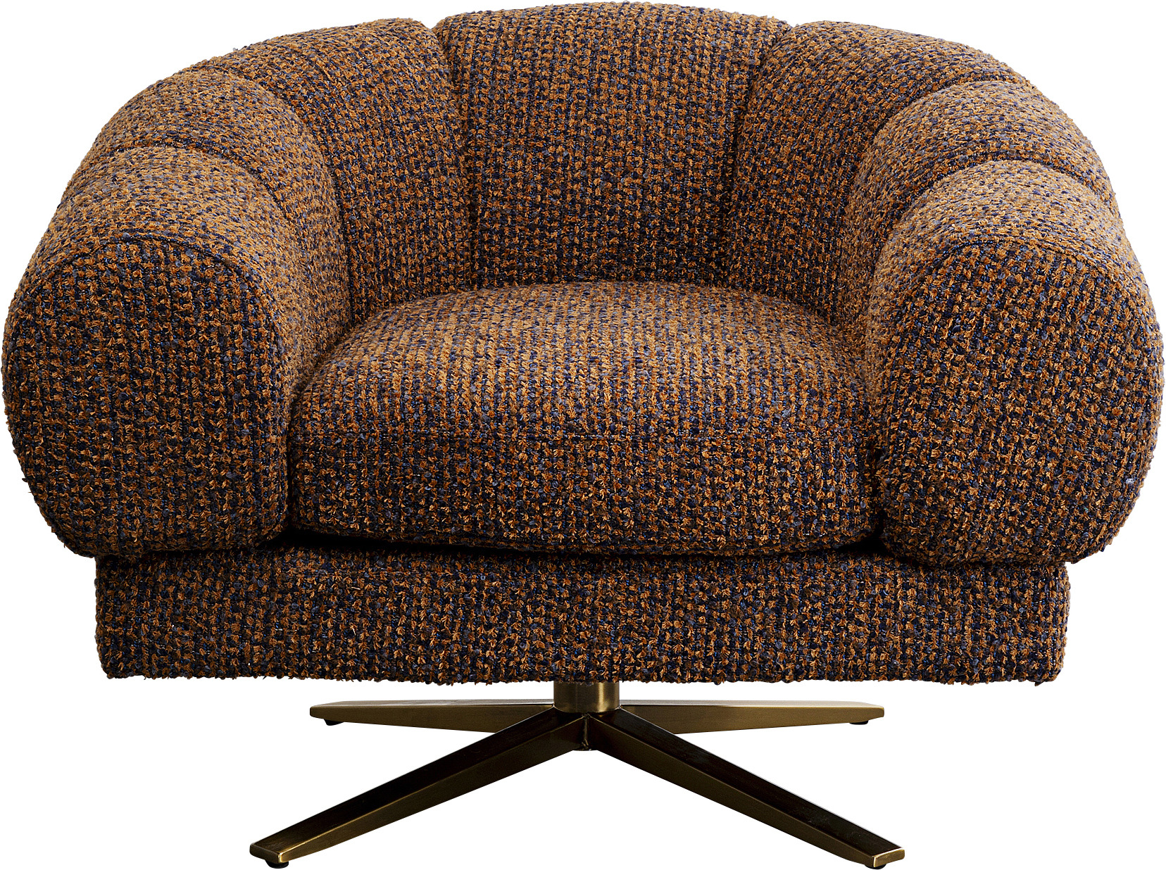 Sillón giratorio Janno Marrón – Imagen-1.
