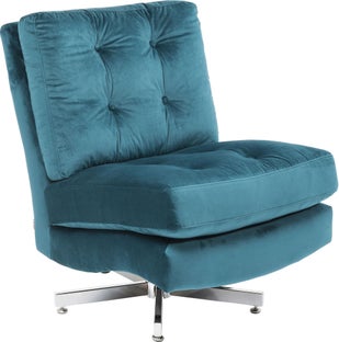 Въртящ се стол Cinema Turquise – изображение-1.