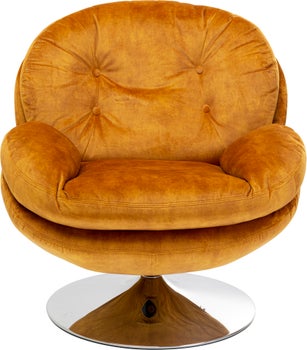 producto: Sillón giratorio Cosy ámbar.