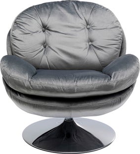Sillón giratorio Cosy gris – Imagen-1.