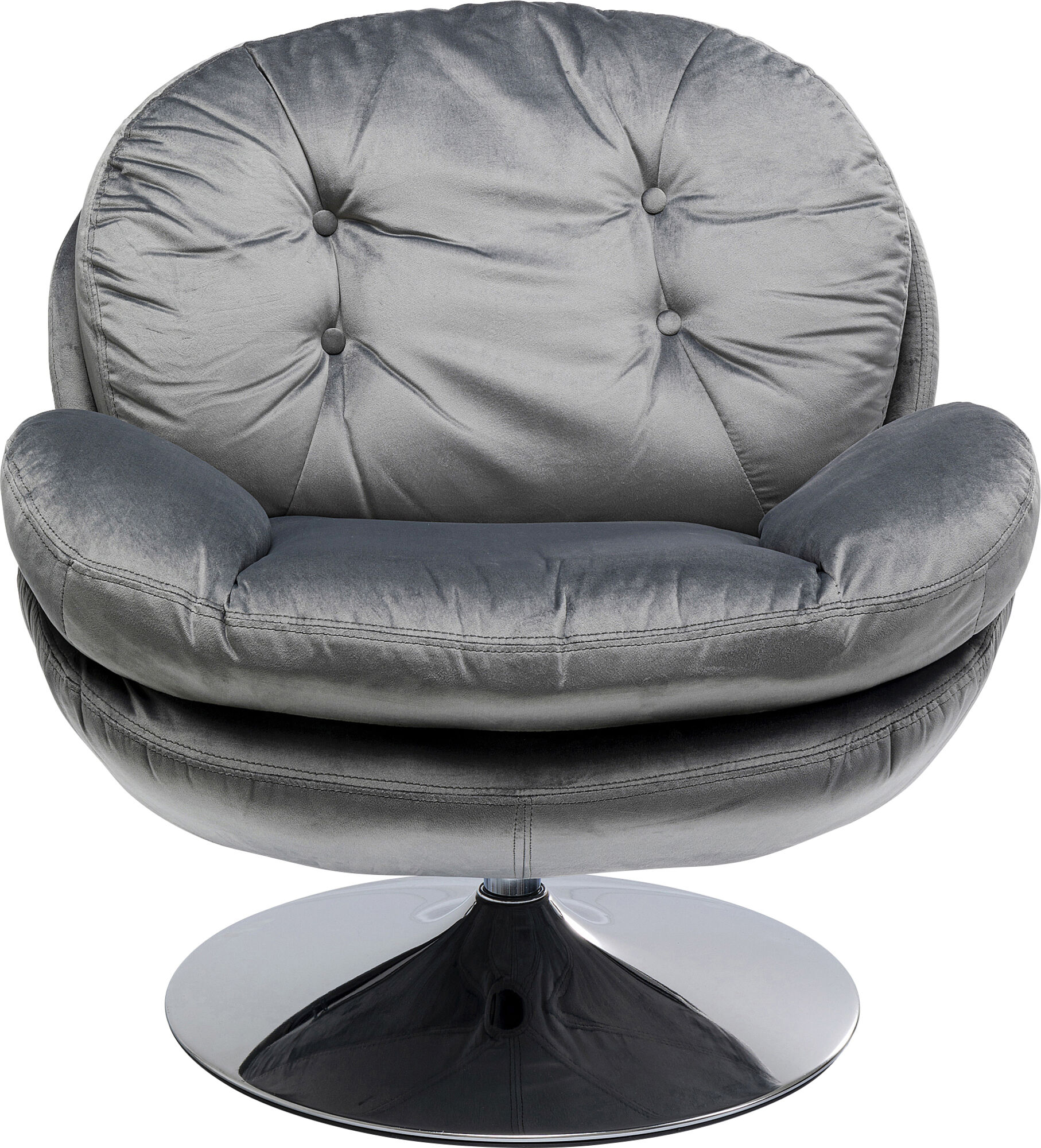 Swivel Armchair Cosy Grey – slika-1.