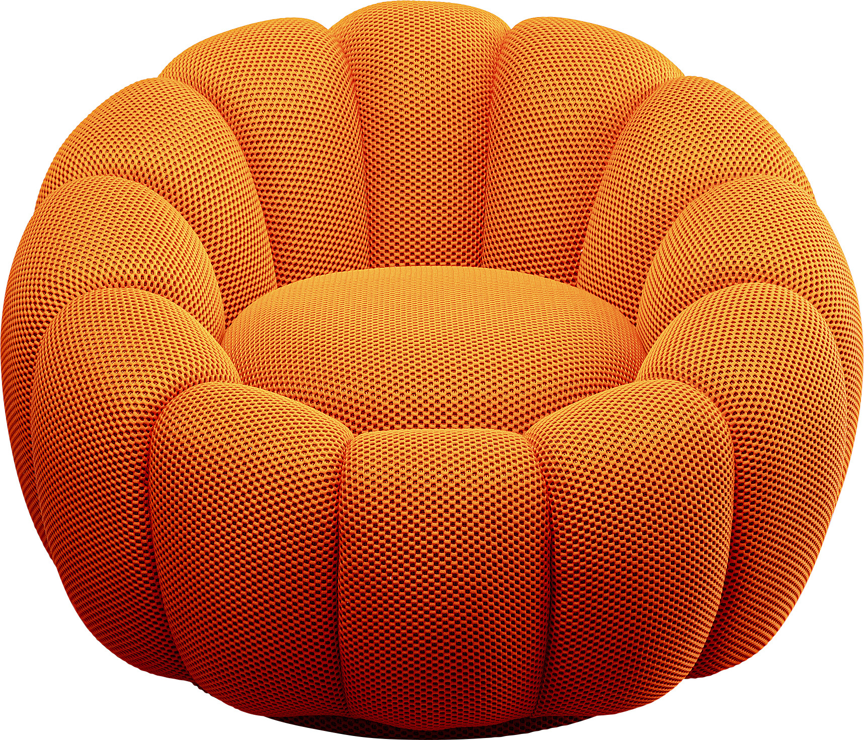 Sillón giratorio Peppo Bloom Naranja – Imagen-1.