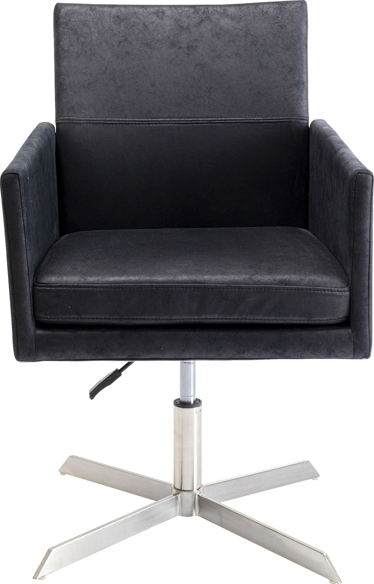 Fotel obrotowy New York 55x87 cm czarny – grafika-1.