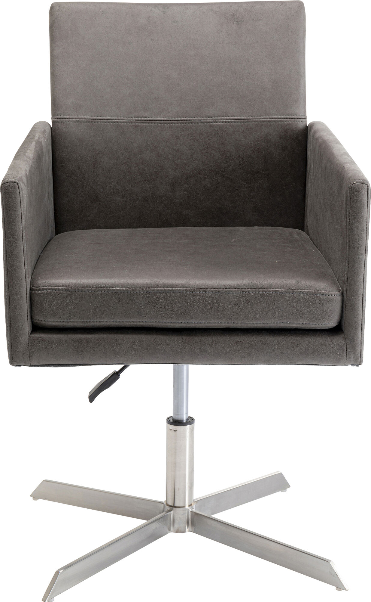 Fotel obrotowy New York 55x87 cm szary – grafika-1.