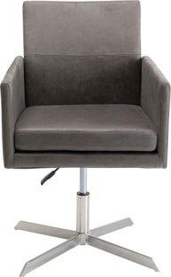 Fotel obrotowy New York 55x87 cm szary – grafika-1.