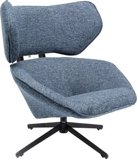 Sillón giratorio Toledo azul oscuro – Imagen-1.