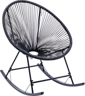 Gyngestol Acapulco svart – bilde-1.