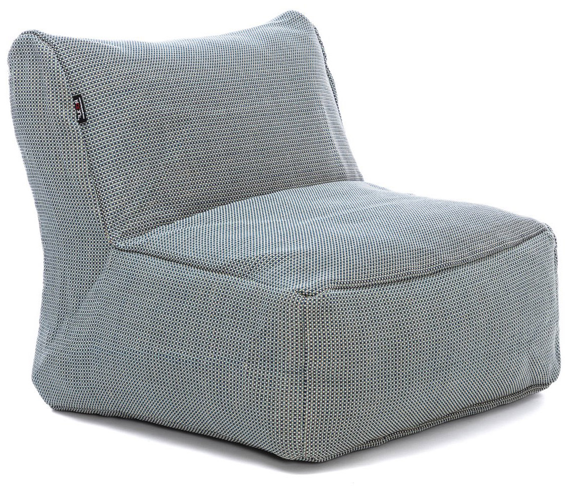 Fotel ogrodowy Medium 75x70 cm niebieski – obraz-1