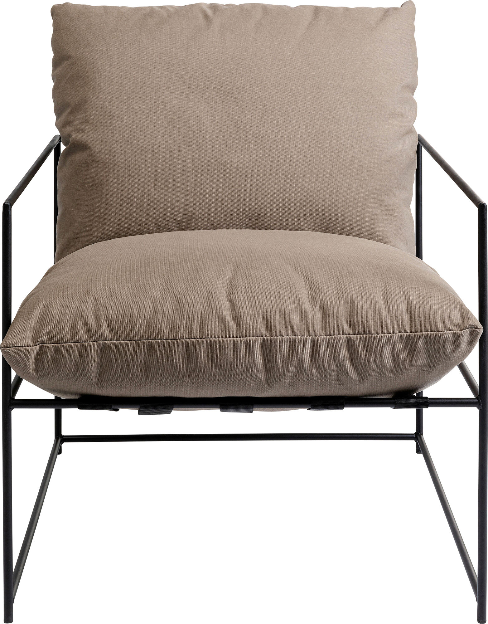 Kare hagestol Cuby grå – bilde-1.