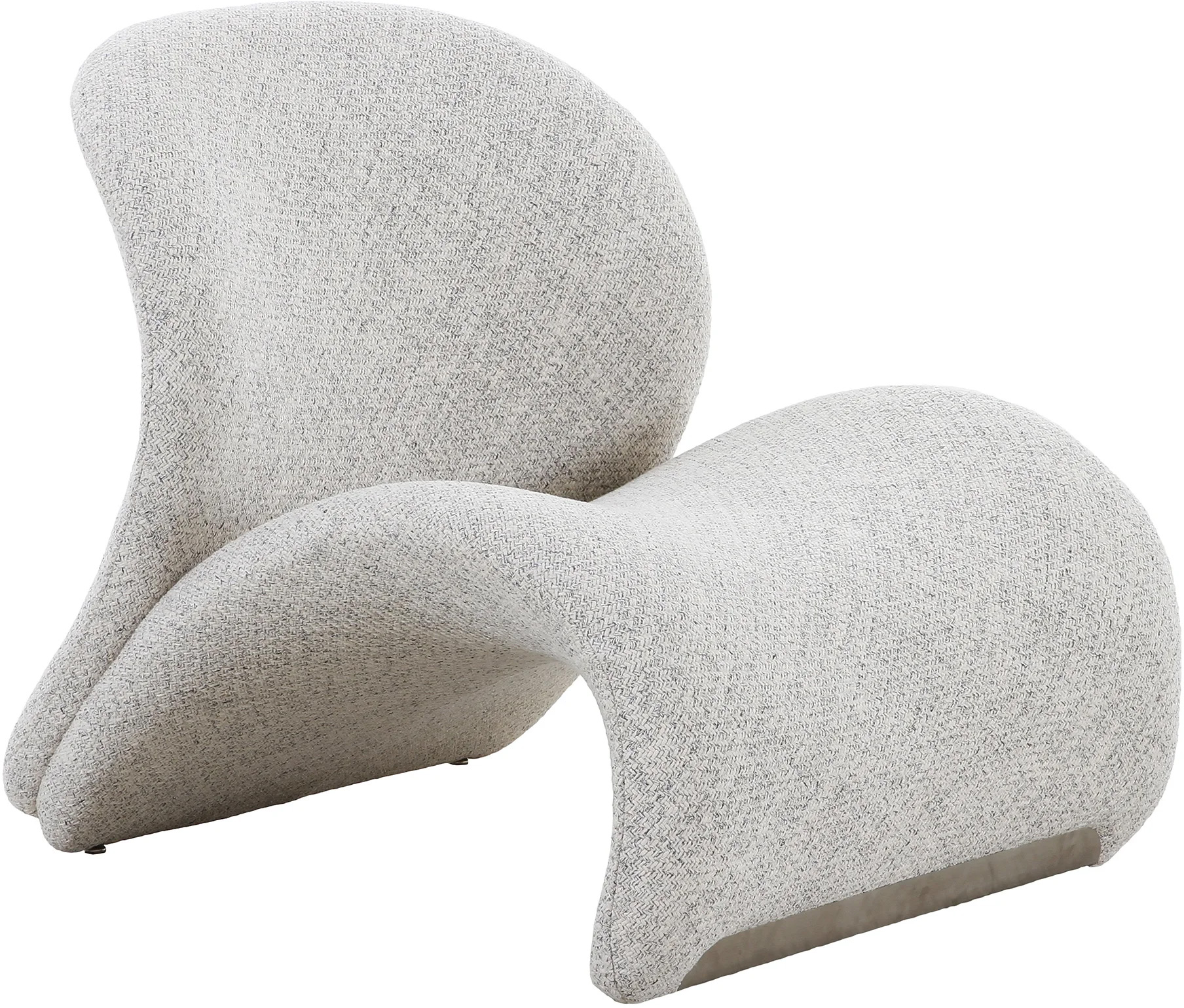 Fotel piaskowy nowoczesny organiczne kształty 77x73 cm – grafika-1.