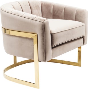 Fotoliu Elegant Pure Elegance Bej-Auriu – imagine-1.