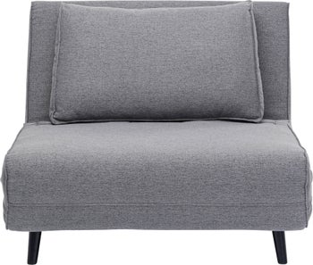 Fotoliu extensibil Bonnie Grau – imagine-1.