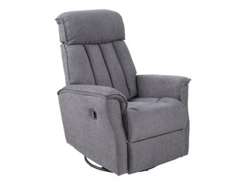 Fotel rozkładany Jordan 78x111 cm szary – obraz-1