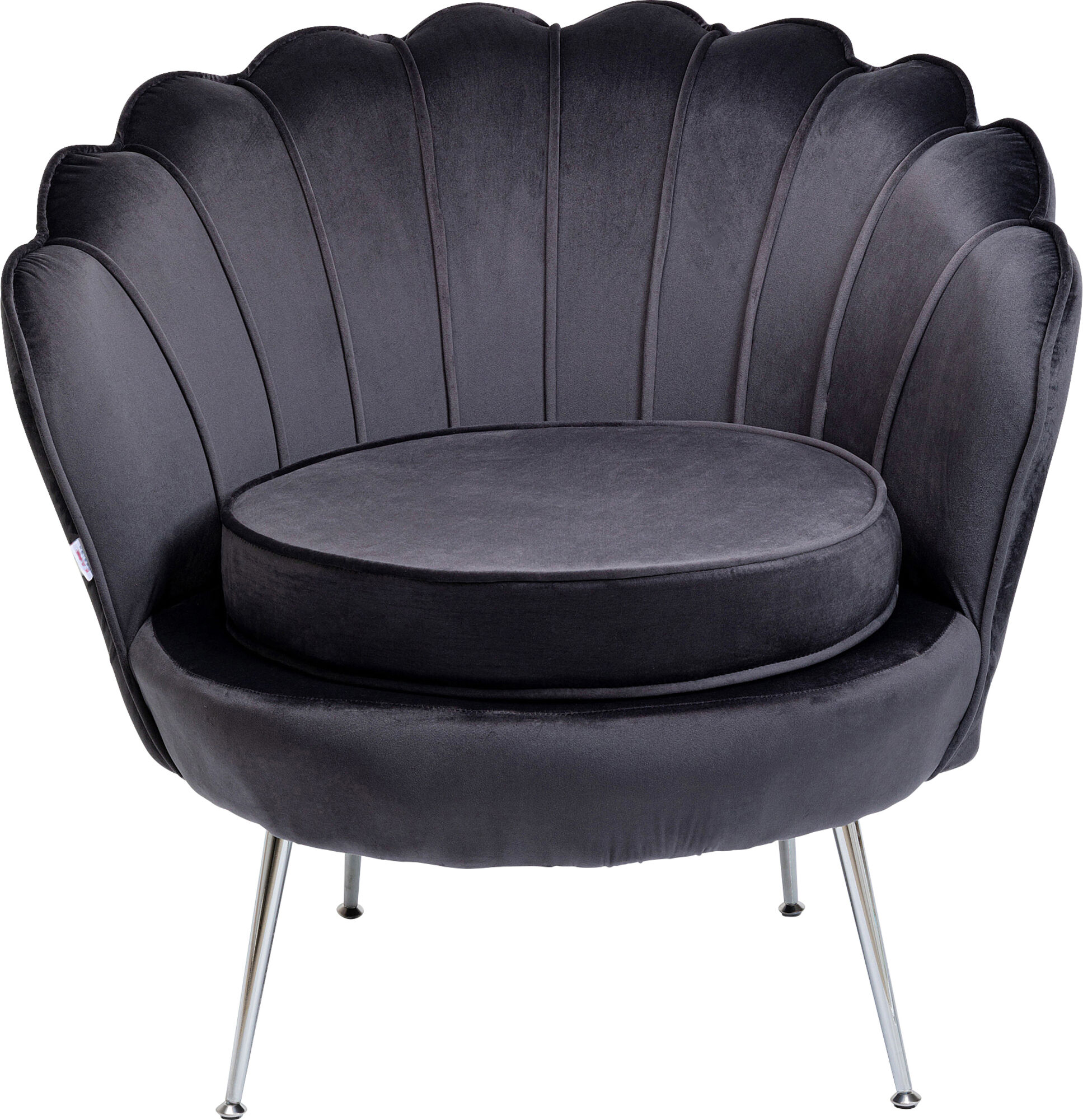 Sillón Water Lily cromo gris – Imagen-1.
