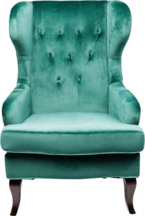 Fotel Wing Vintage 72x102 cm turkusowy – grafika-1.