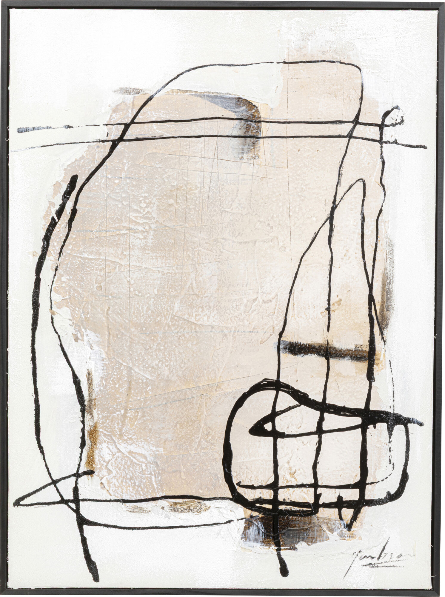 Obraz Dust Szary 55x75cm – grafika-1.