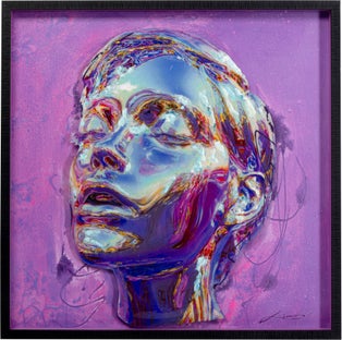 Slika sa ramom Face 90x90cm – slika-1.