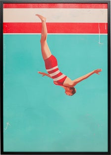 Slika Jumping Girl Down 103x73cm – slika-1.