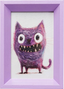 Obraz w ramie Mad Cat 13x18cm – obraz-1