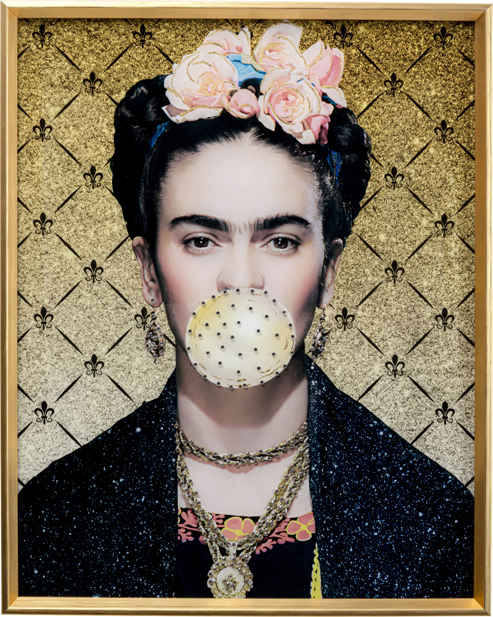 produkt: Indrammet Billede Muse Bubble Artist 40x50cm.