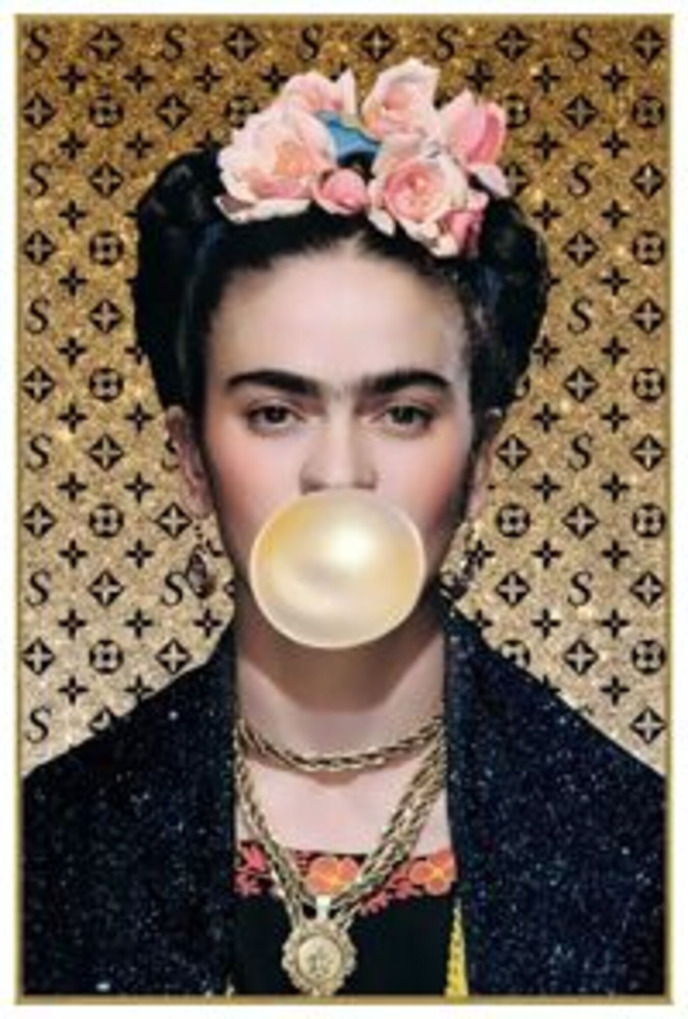 Paveikslas su rėmu Muse Bubble Artist 80x120cm – paveikslėlis-1.