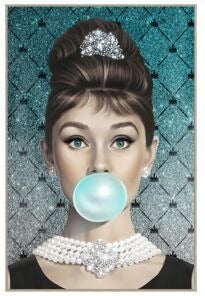 Bilde med Ramme Muse Bubble Diva 80x120 cm – bilde-1.