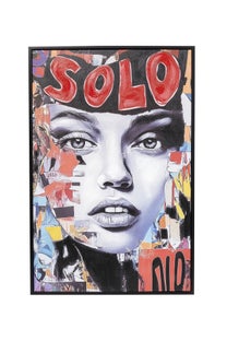 Obraz w ramie Muse Collage 80x120cm – obraz-1