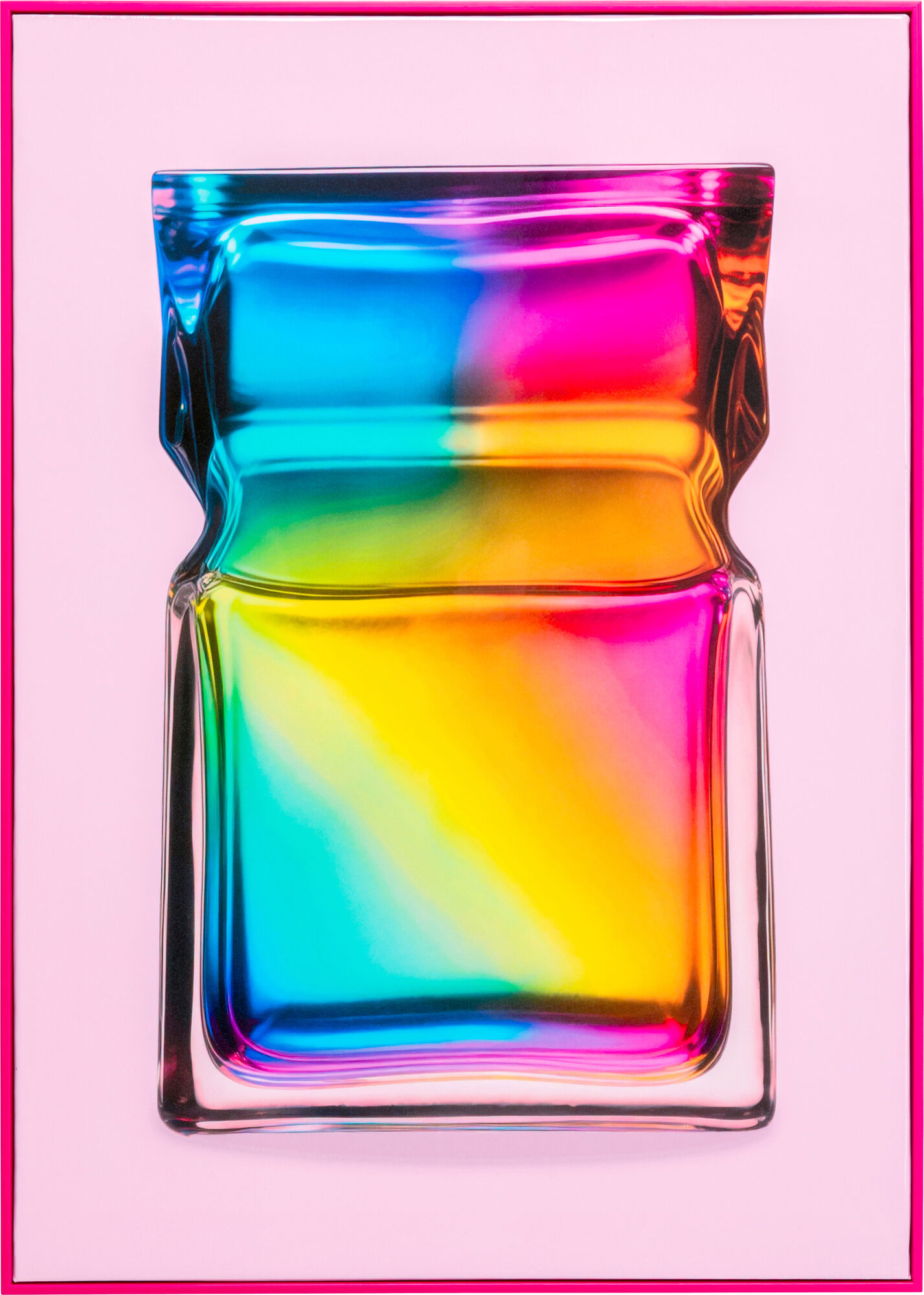 Slika sa ramom Rainbow Flacon 50x70cm – slika-1.