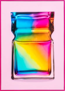 Slika sa ramom Rainbow Flacon 50x70cm – slika-1.
