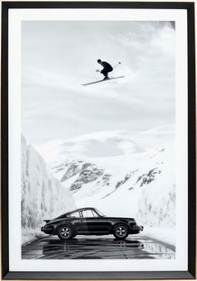 Ski Stunt Keretezett Kép 86x126cm – kép-1.