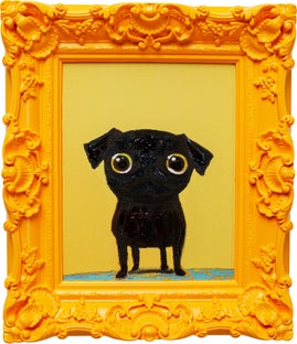 Bilde med Ramme Sweet Dog Eyes 30x35 cm – bilde-1.