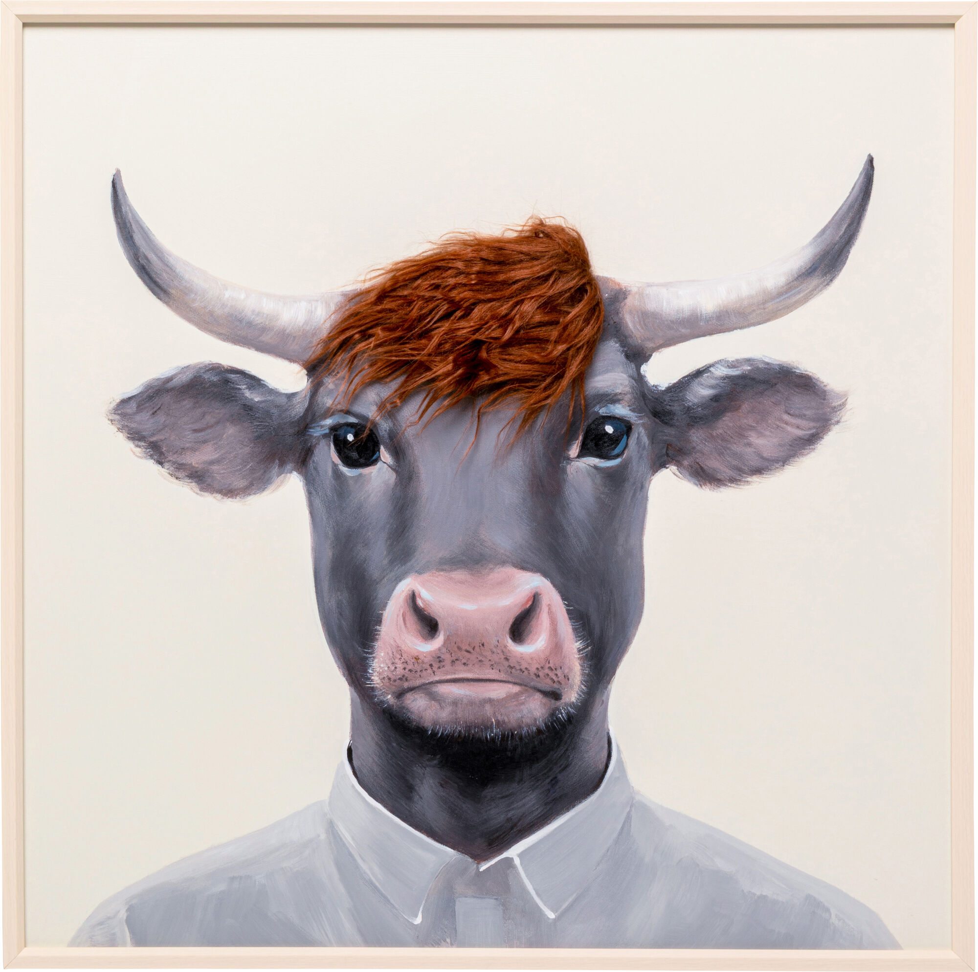 Slika sa ramom Taurus Hair 80x80cm – slika-1.