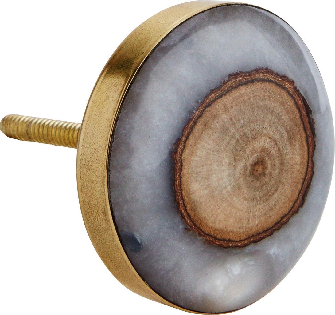 Gałka naturalno-złota Ø4,5 cm – obraz-1